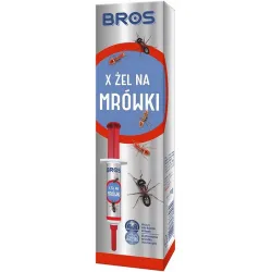 BROS X ŻEL NA MRÓWKI 10G APLIKATOR W STRZYKAWCE NISZCZY KOLONIE MRÓWEK